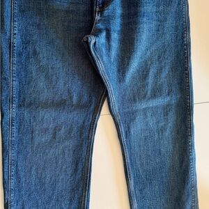 Wrangler Men's Deep Blue Slim Jeans